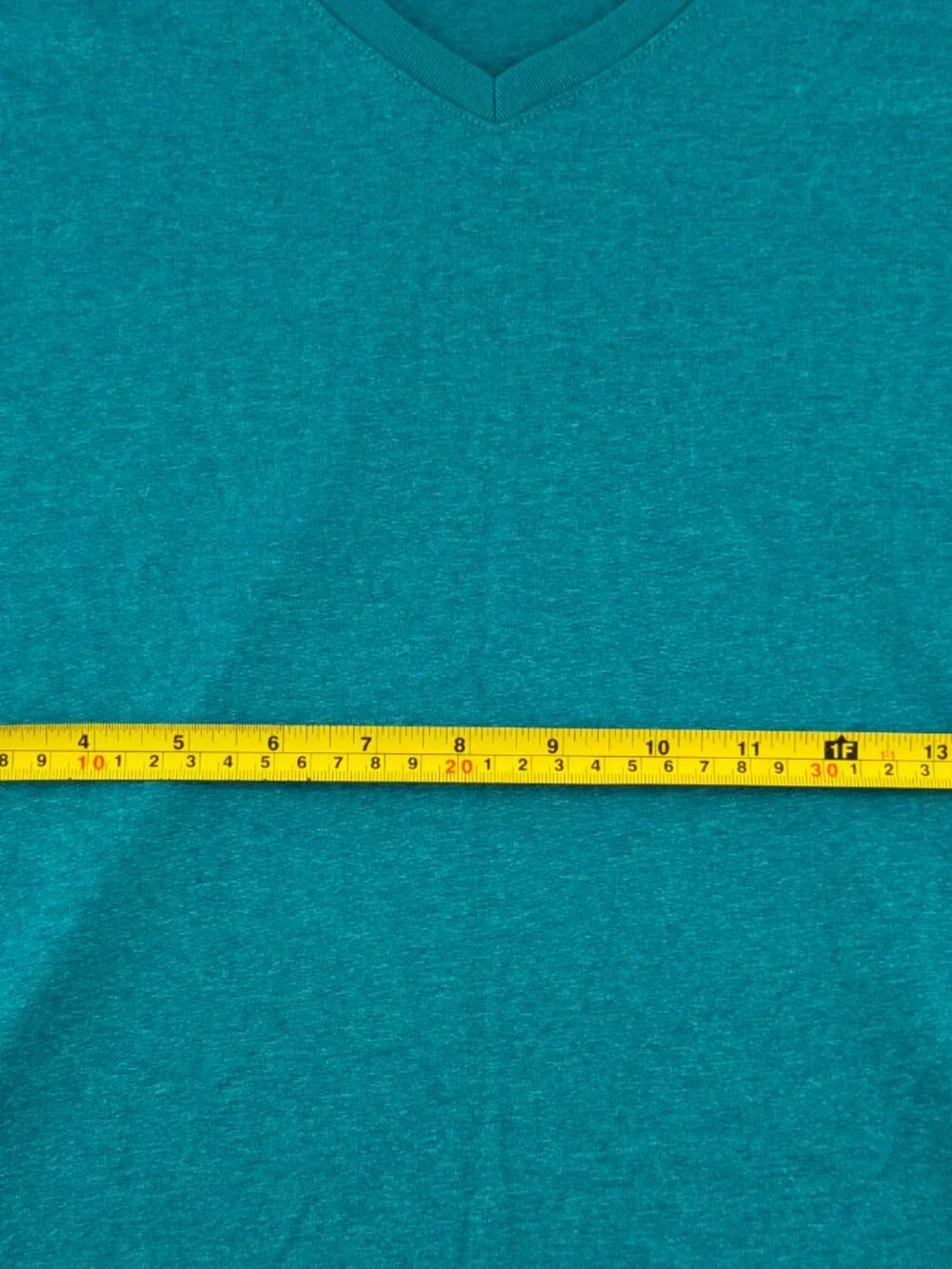 Nike Dri-FIT V-Neck Athletic T-Shirt Teal Green Women's Size M